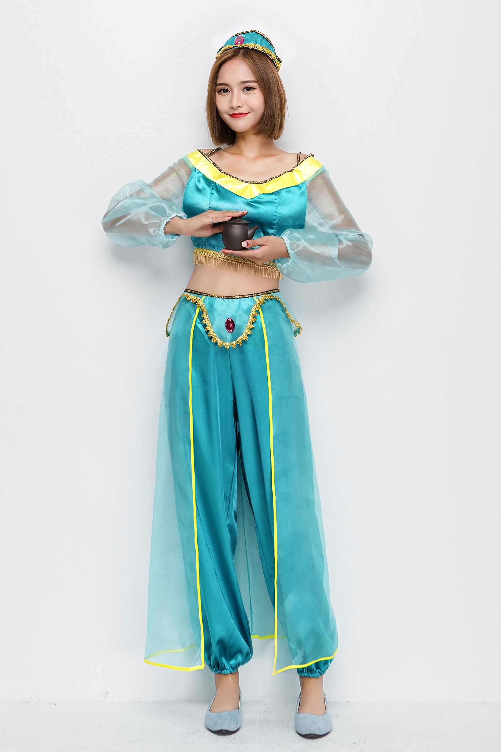 Amazon.co.jp | [JUNDOMECY] ジャスミン風 お姫様 コスプレ セクシー